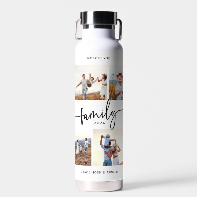 Botella De Agua Foto moderna (Delantero)