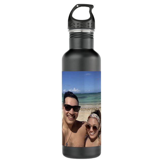 Botella de agua FOTO PERSONALIZADA (Anverso)