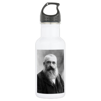 Botella De Agua Foto retrato de Claude Monet
