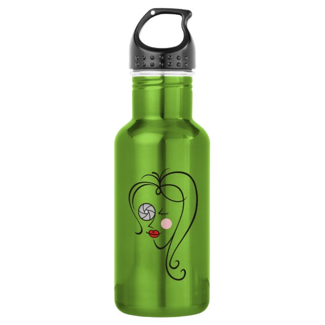 Botella De Agua Fotógrafa (Anverso)