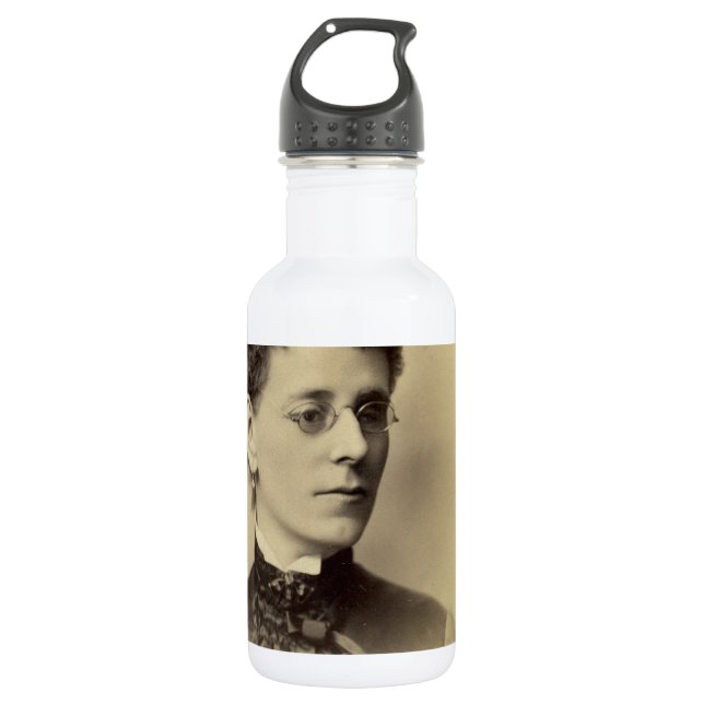 Botella De Agua Fotografía de época (Anverso)