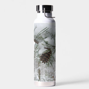 Botella De Agua Fotografía de la naturaleza del invierno de la ram