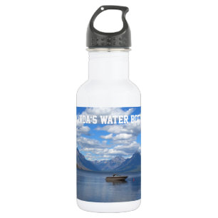 Botella De Agua Fotografía del Parque Nacional del Glaciar