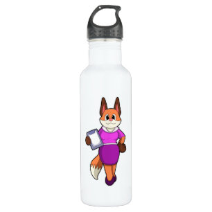 Botella De Agua Fox como secretario con Skirt