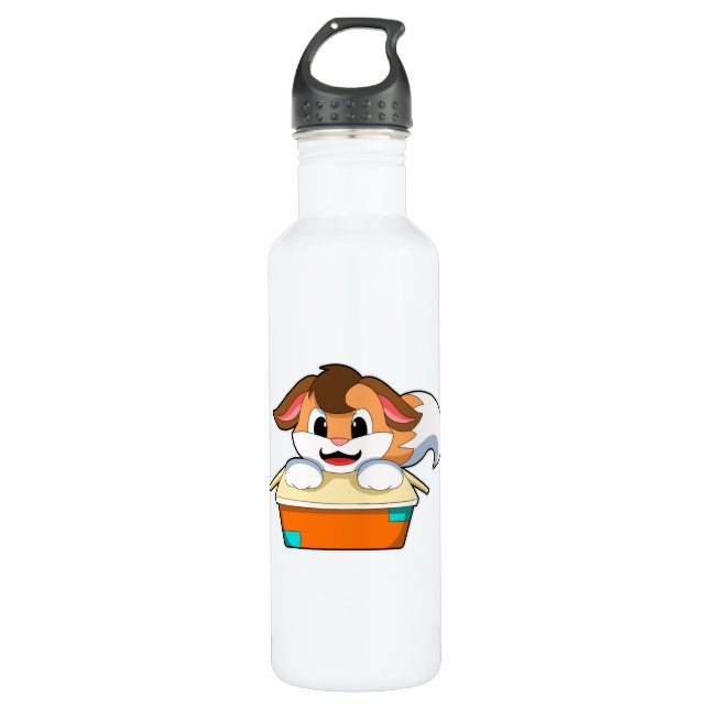Botella De Agua Fox con caja (Anverso)