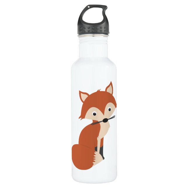 Botella De Agua Fox curioso (Anverso)
