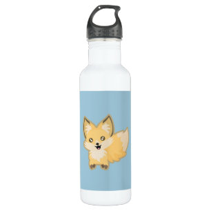 Botella De Agua Fox de Kawaii