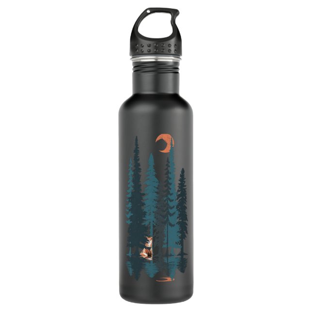 Botella De Agua Fox de la Selva (Anverso)