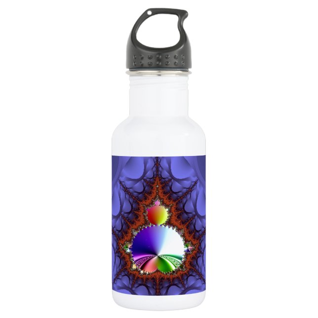 Botella De Agua Fractal Journey (Anverso)