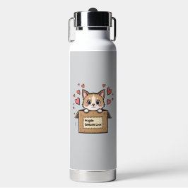 Botella De Agua Fragile: Contains Love