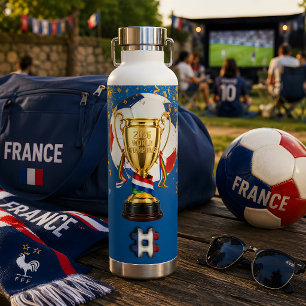 Botella De Agua France Football   Juegos Globales 2026