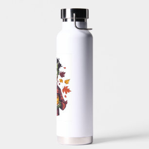 Botella De Agua Frankie ama el otoño