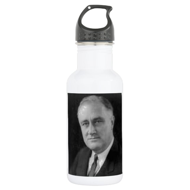 Botella De Agua Franklin D Roosevelt (Anverso)