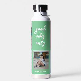 Botella De Agua Frasco de agua de color EDITABLE de tres palabras