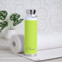 Frasco de agua de color verde de PixDezines Keylim