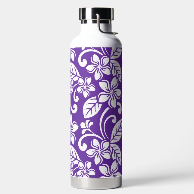 BOTELLA DE AGUA FRASCO DE AGUA DE LA ISLA PLUMERIA (PURPLE) (Izquierda)