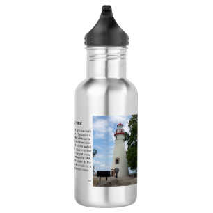 Botella De Agua Frasco de agua del faro de Marblehead