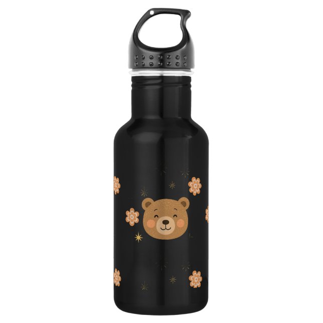 Botella De Agua Frasco de agua del oso espumoso (Anverso)