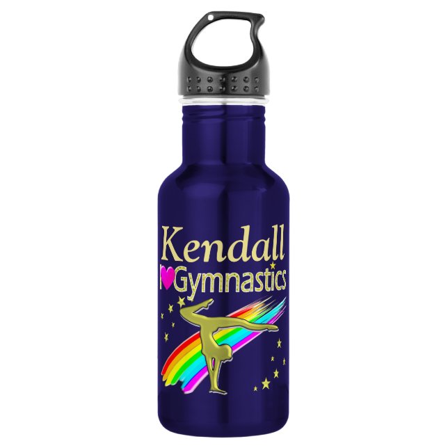 BOTELLA DE AGUA FRASCO DE AGUA GIMNAST GORGEOUS PERSONALIZADO (Anverso)