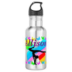 BOTELLA DE AGUA FRASCO DE AGUA GIMNASTICA DE MARIPOSAS PERSONALIZA