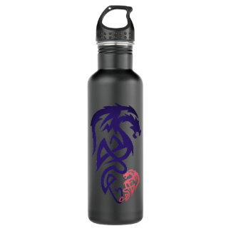 Botella De Agua Frasco de agua inoxidable Minimalista Guay Dragon