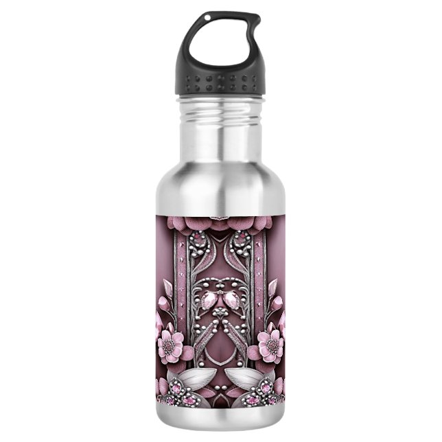 Botella De Agua Frasco de agua rosa con aroma (Anverso)