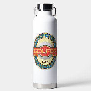 Botella De Agua Frasco de vidrio aislado de vidrio de cobre delgad