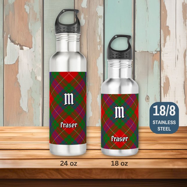 Botella De Agua Fraser Tartan Stainless Steless Water Bottle (Subido por el creador)
