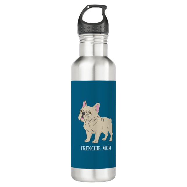 Botella De Agua Frenchie Mom (Anverso)