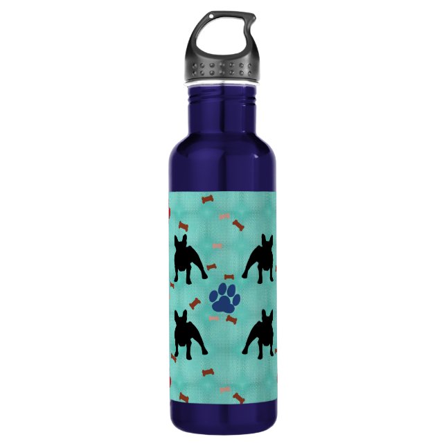 Botella De Agua Frenchie Shadow (Anverso)