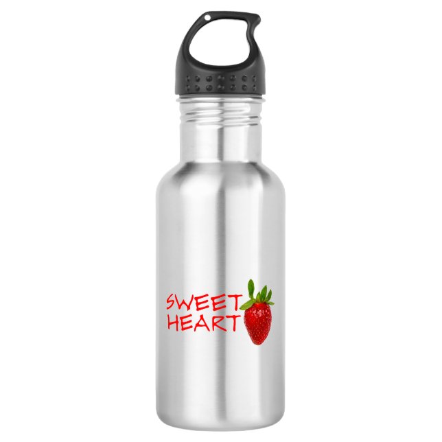 Botella De Agua Fresa dulce (Anverso)