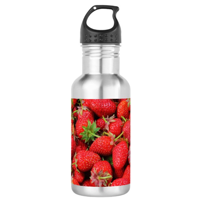 Botella De Agua Fresas (Anverso)