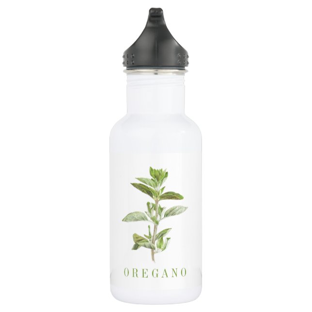 Botella de agua FRESH OREGANO 18oz (Derecha)