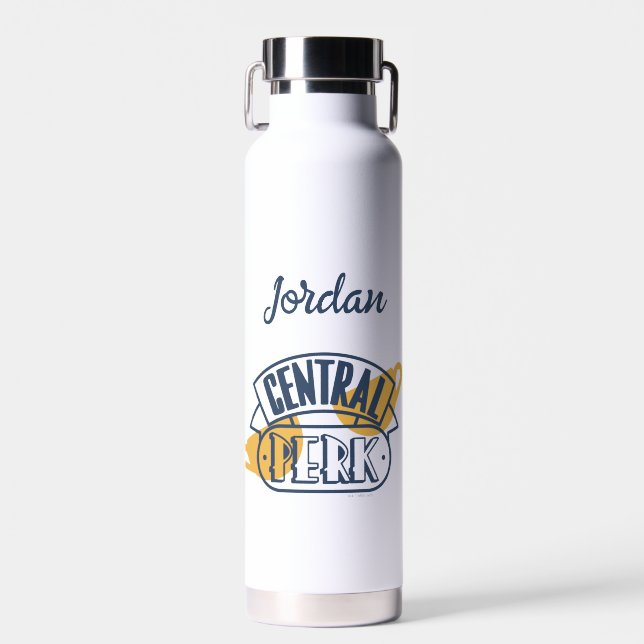Botella De Agua FRIENDS™ | Central Perk | Agrega tu nombre (Delantero)