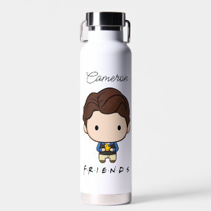 Botella De Agua FRIENDS™   Chandler Chibi   Agrega tu nombre
