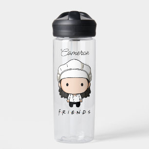 Botella De Agua FRIENDS™   Monica Chibi   Agrega tu nombre