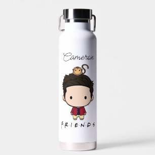 Botella De Agua FRIENDS™   Ross Chibi   Agrega tu nombre
