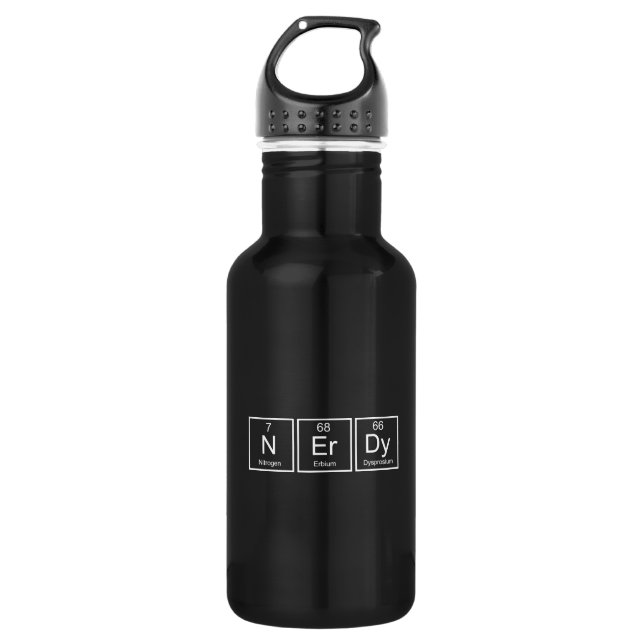 Botella De Agua Friki (Anverso)