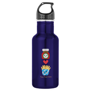 Botella De Agua Fritadas y salsa de tomate (personalizable)