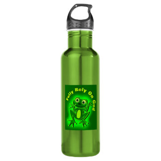 Botella De Agua FROG Confía plenamente en Dios
