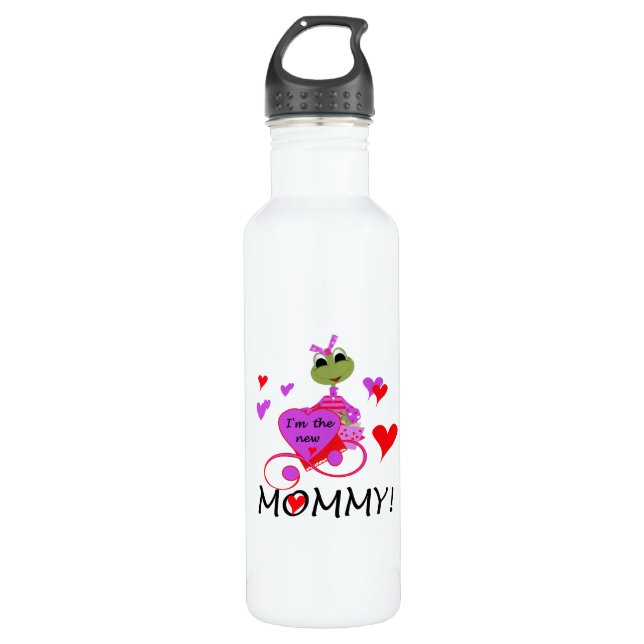 Botella De Agua Frog New Mommy (Anverso)