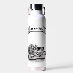 Botella De Agua Froggy, agrega tu nombre