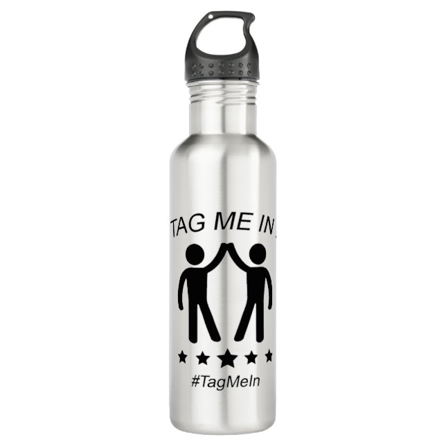 Botella De Agua fronttoplogo (Anverso)