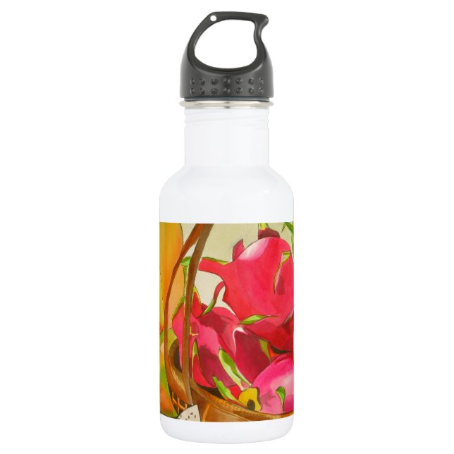 Botella De Agua Fruta tropical (Anverso)
