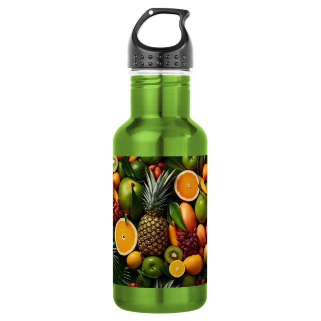 Botella De Agua Frutas tropicales (Anverso)