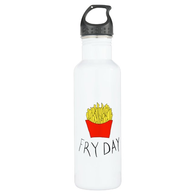 Botella De Agua Fry Day (Anverso)
