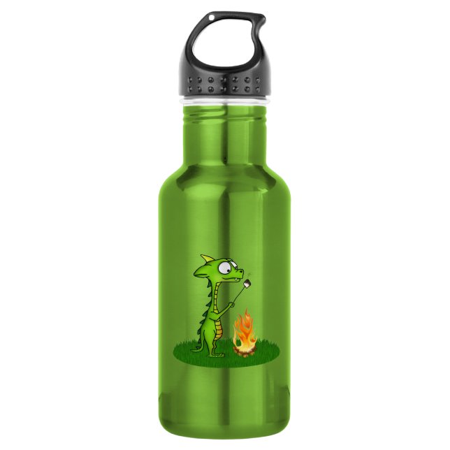 Botella De Agua Fuego de dragón (Anverso)