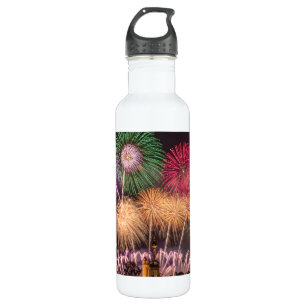 Botella De Agua fuegos artificiales