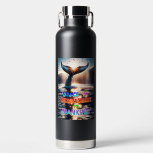 Botella De Agua Fuente De Aliento Para La Humanidad