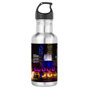 Botella De Agua Fuente de Buckingham Chicago Agua de acero inoxida